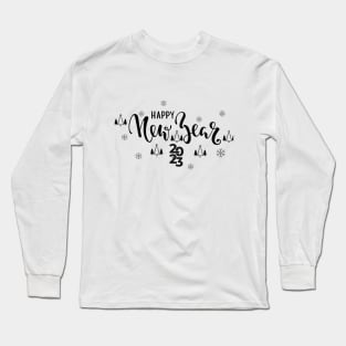 Christmas tree New year design Long Sleeve T-Shirt